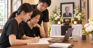 How to write a eulogy in Malaysia, a family preparing a tribute for a Chinese funeral